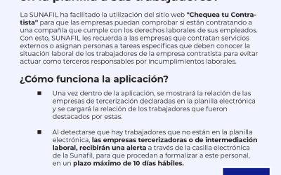 ¿Sabes si estás contratando a una empresa cumplidora de los derechos laborales de sus trabajadores?